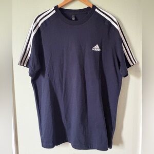 Adidas Men's Navy T-Shirt L